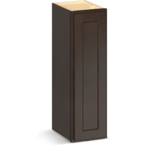 RELIABILT Parkstone II Wall Cabinet, Espresso Stained, 9" W, 1 Door, Fully Assembled - 641358 | Lowe's Pro Supply